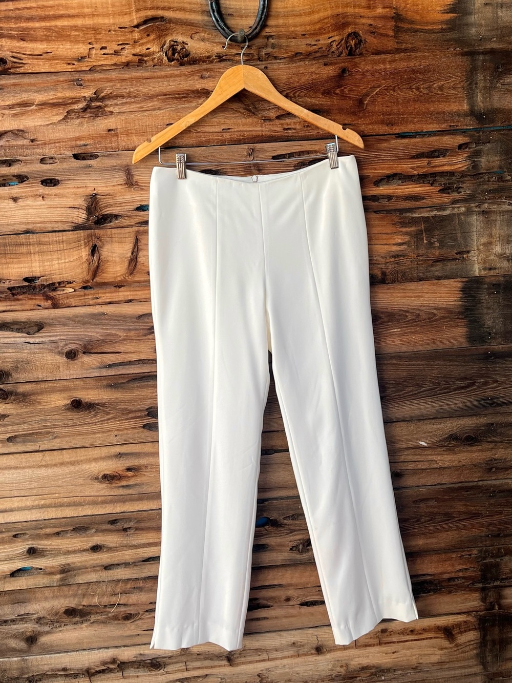 UNBRANDED | Women's White Dress Pants 4